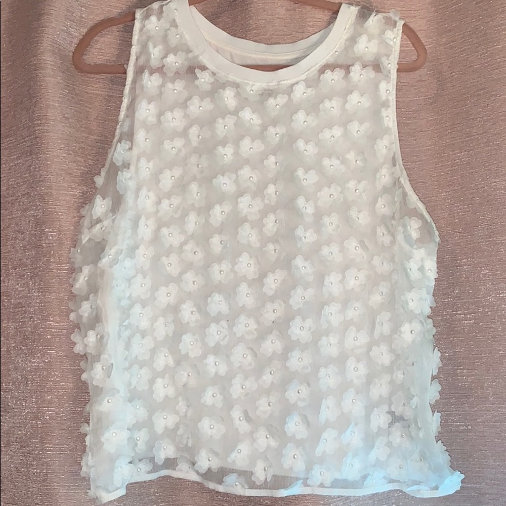 A•N•D A New DAy xl flower shirt